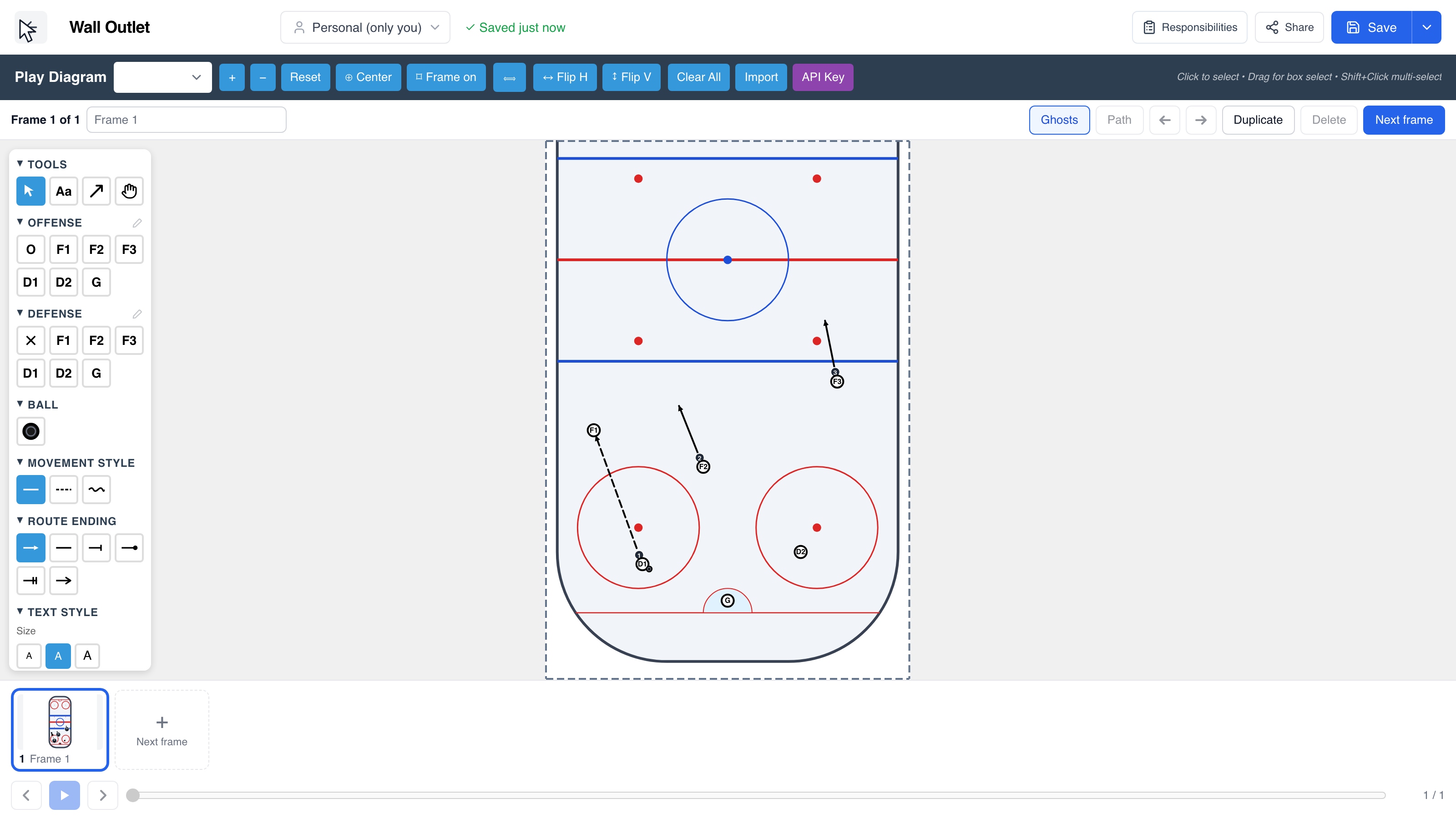 Explore full ice, center ice and both zones, then zoom, pan and view the play from the other end.